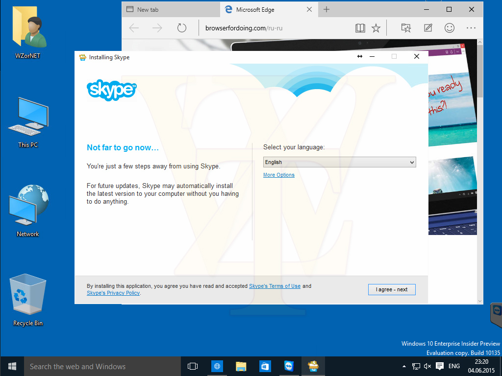 skype for desktop windows 10